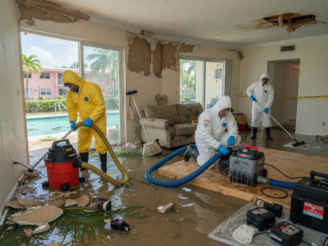 Emergency Water Removal in Miami