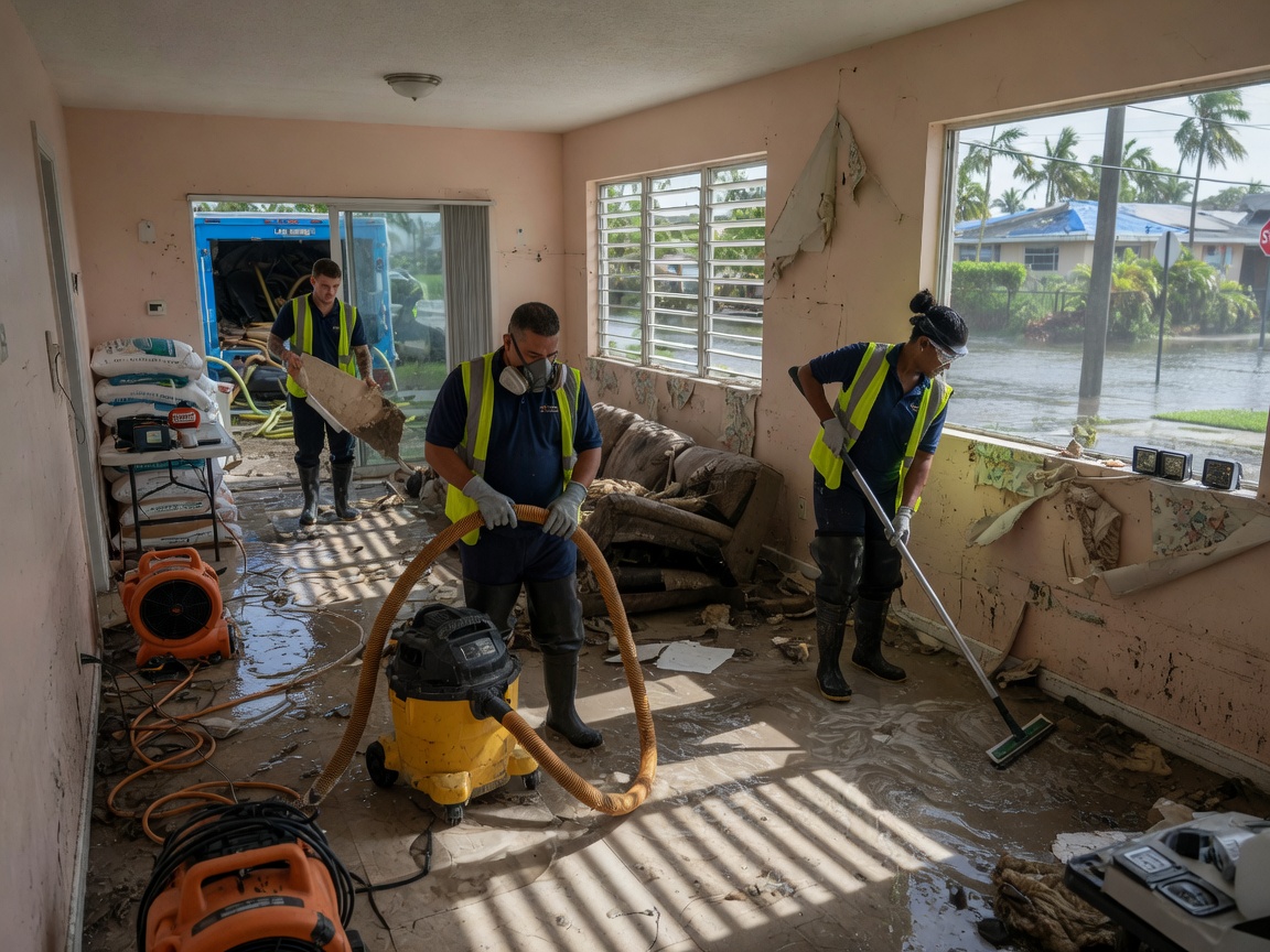 water damage restoration in Miami Beach