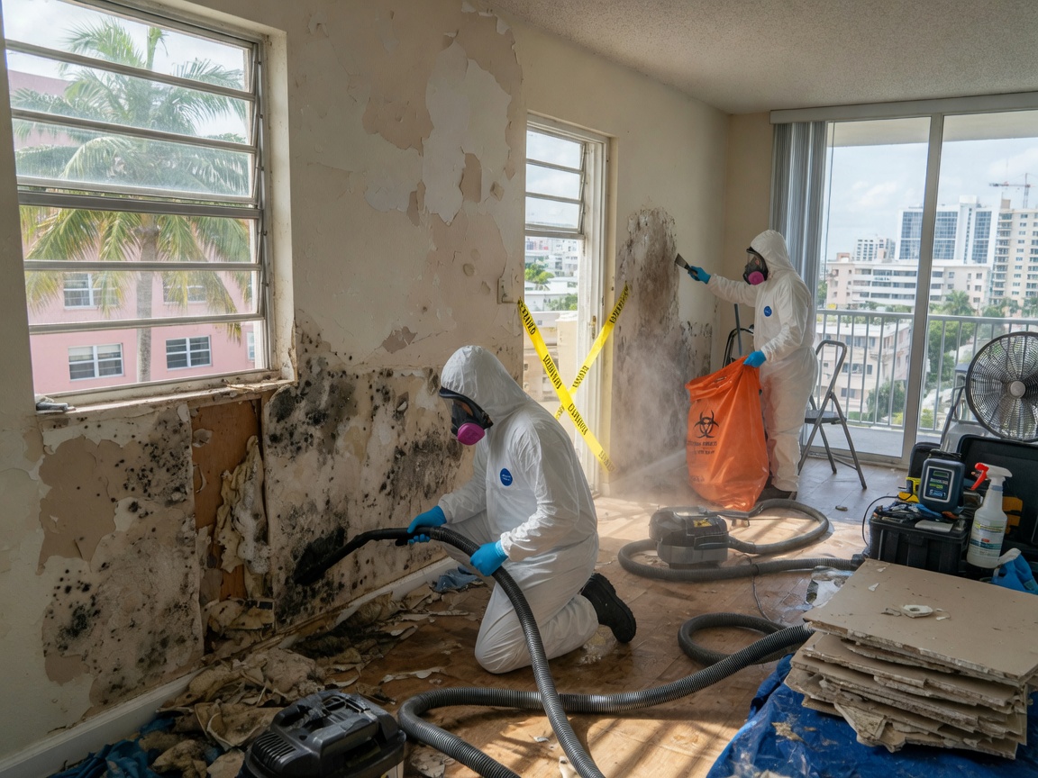 water damage restoration in Coral Gables
