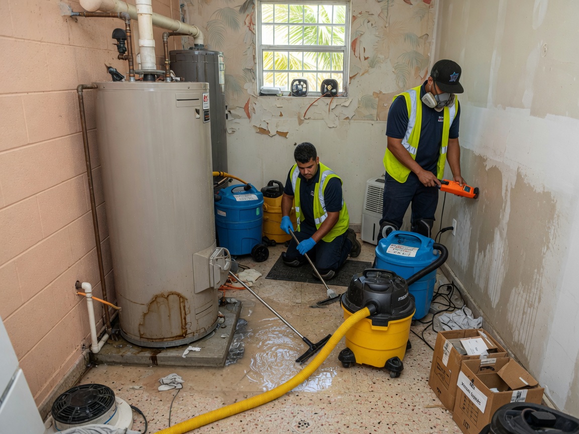 water damage restoration in Hialeah